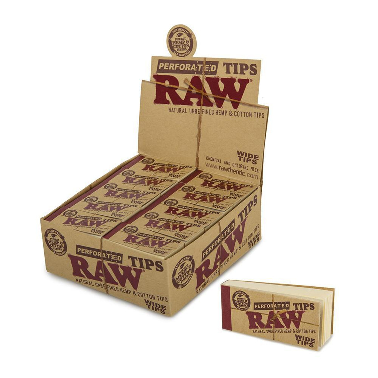 Photograph of product: RAW Perforated Wide Tips