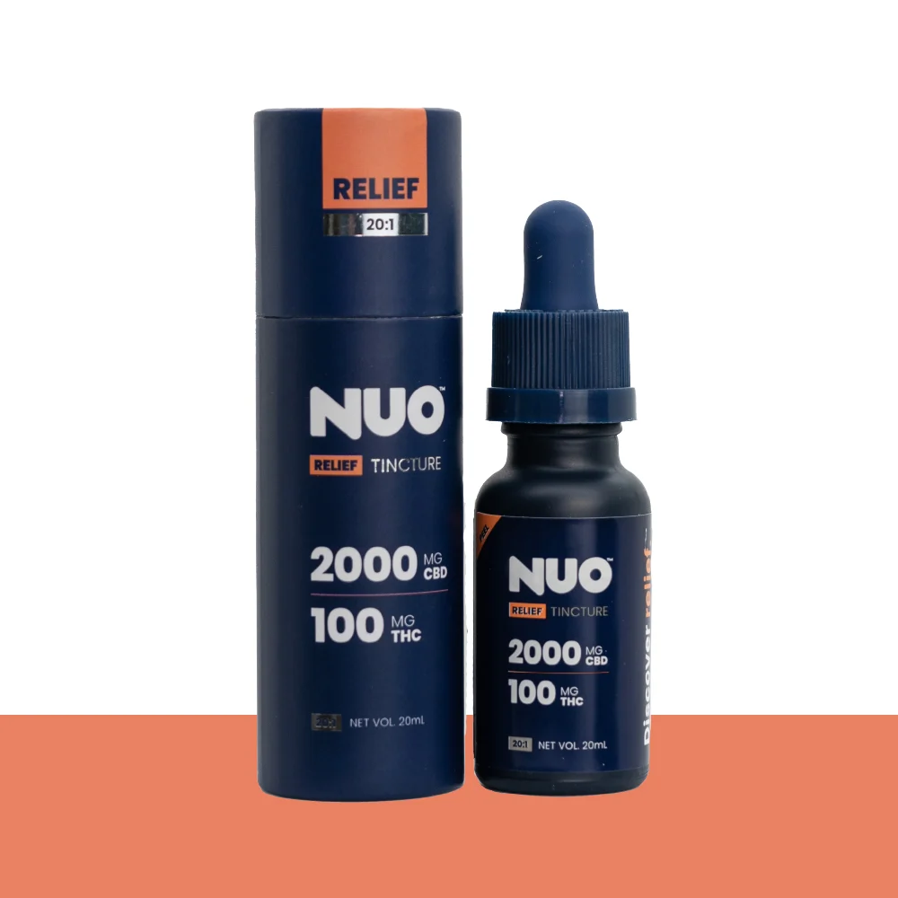 Photograph of product: Relief 20:1 CBD:TH-oui Tincture 100mg