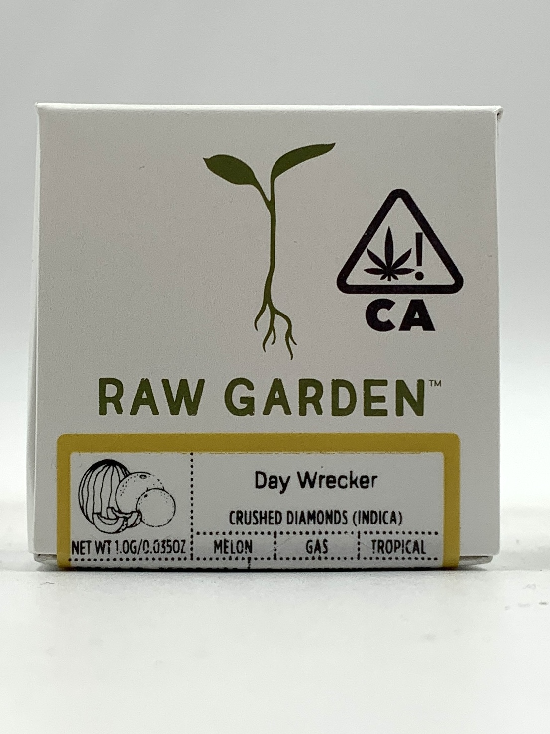 Photograph of product: Day Wrecker 1g Crushed Diamonds By Raw Garden (89.8%)TH-oui