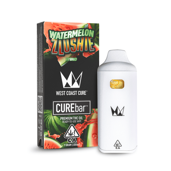 Photograph of product: Watermelon Zlushie AIO CUREbar - 1G - 