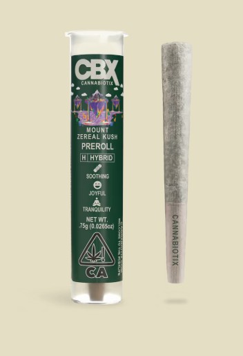 Photograph of product: Mount Zereal Kush Pre-Roll (0.75g)