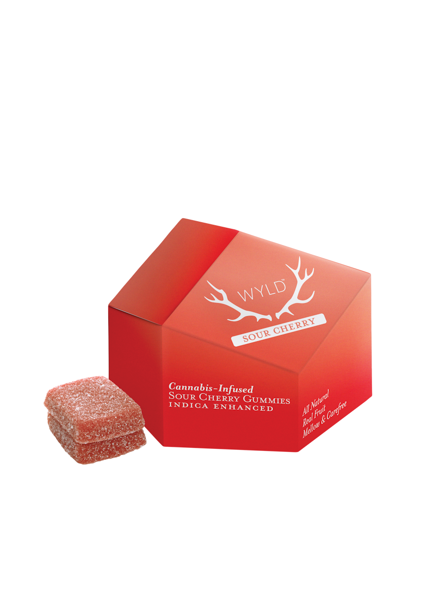 Photograph of product: Wyld | Sour Cherry | 10 pack 100mg