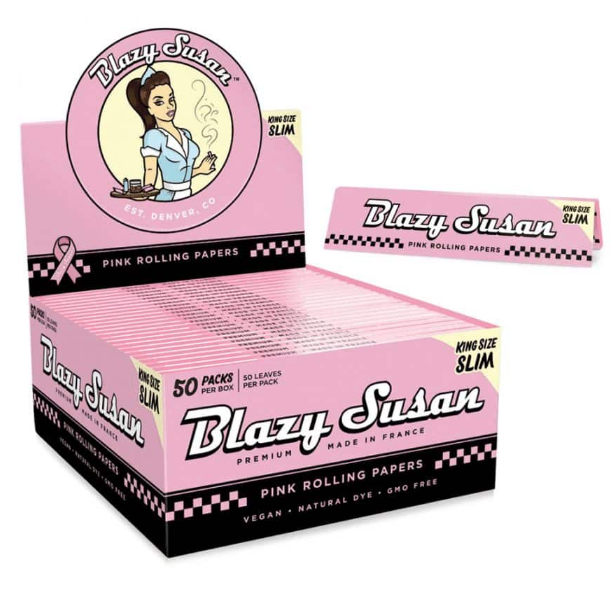 Photograph of product: King Slim Pink Paper