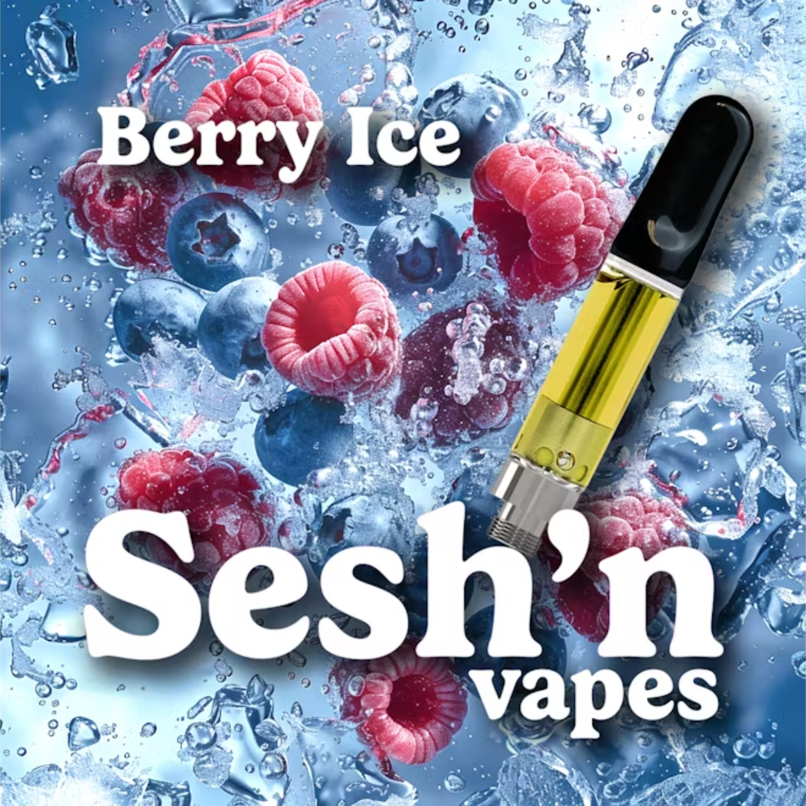 Photograph of product: 1000mg Vape | Berry Ice | Sesh'n