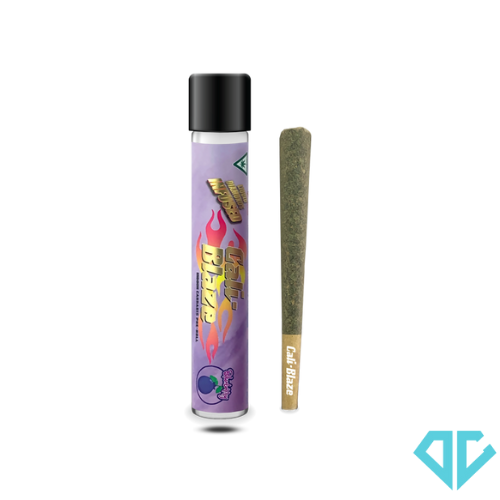 Photograph of product: Cali-Blaze Blueberry Donut Blunt 1.2g