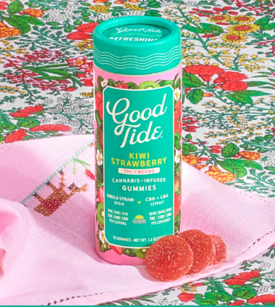 Photograph of product: Strawberry Kiwi | Hybrid Gummies | 100mg | 10ct