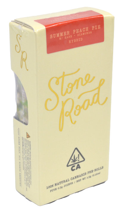 Photograph of product: Stone Road | Mimosa Dosidos | 3.5G 5PK Infused Preroll