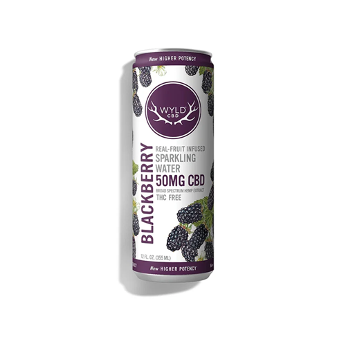 Photograph of product: Wyld | Blackberry | CBD Single Beverage 50MG