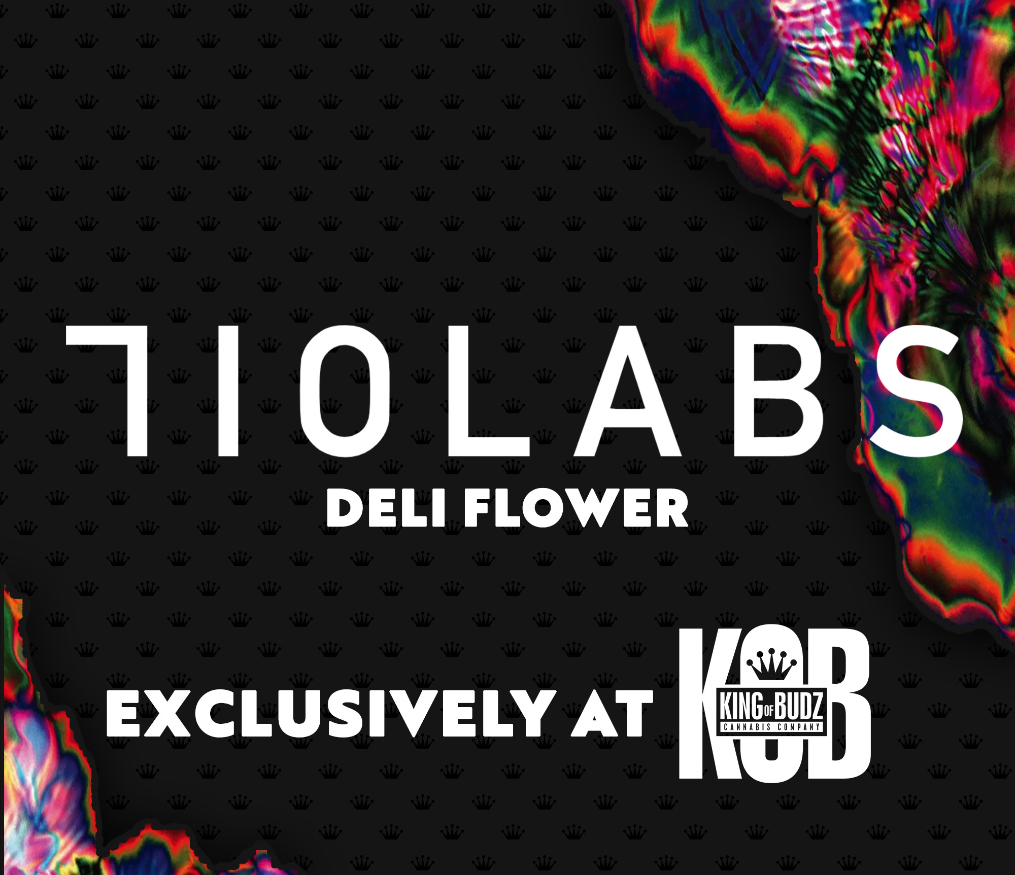 Photograph of product: DELI -  710 Labs - Rainbow Belts - 1g