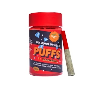 Photograph of Product: Cannabals | Infused Prerolls | Puffs: Georgia Pie | 0.5g 7pk