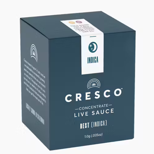 Photograph of product: Sauce Live Resin LA Kush Cake | 1g