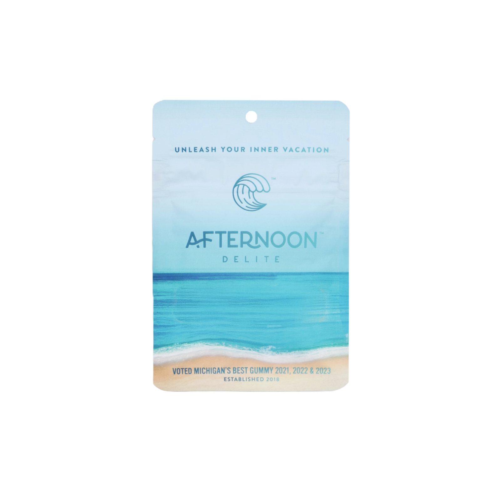 Photograph of product: AFTERNOON DELITE | STRAWBERRY BANANA | HYBRID | GUMMIES | 200MG | REC