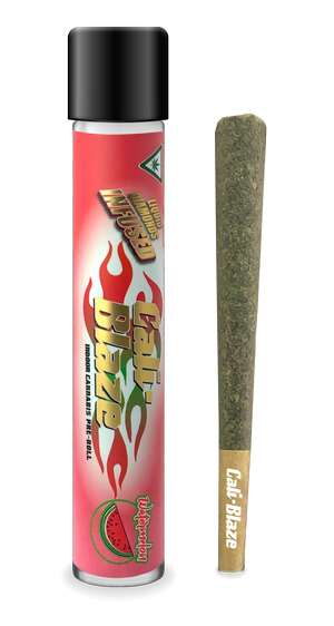Photograph of product: Cali-Blaze | Watermelon Infused Pre-Roll