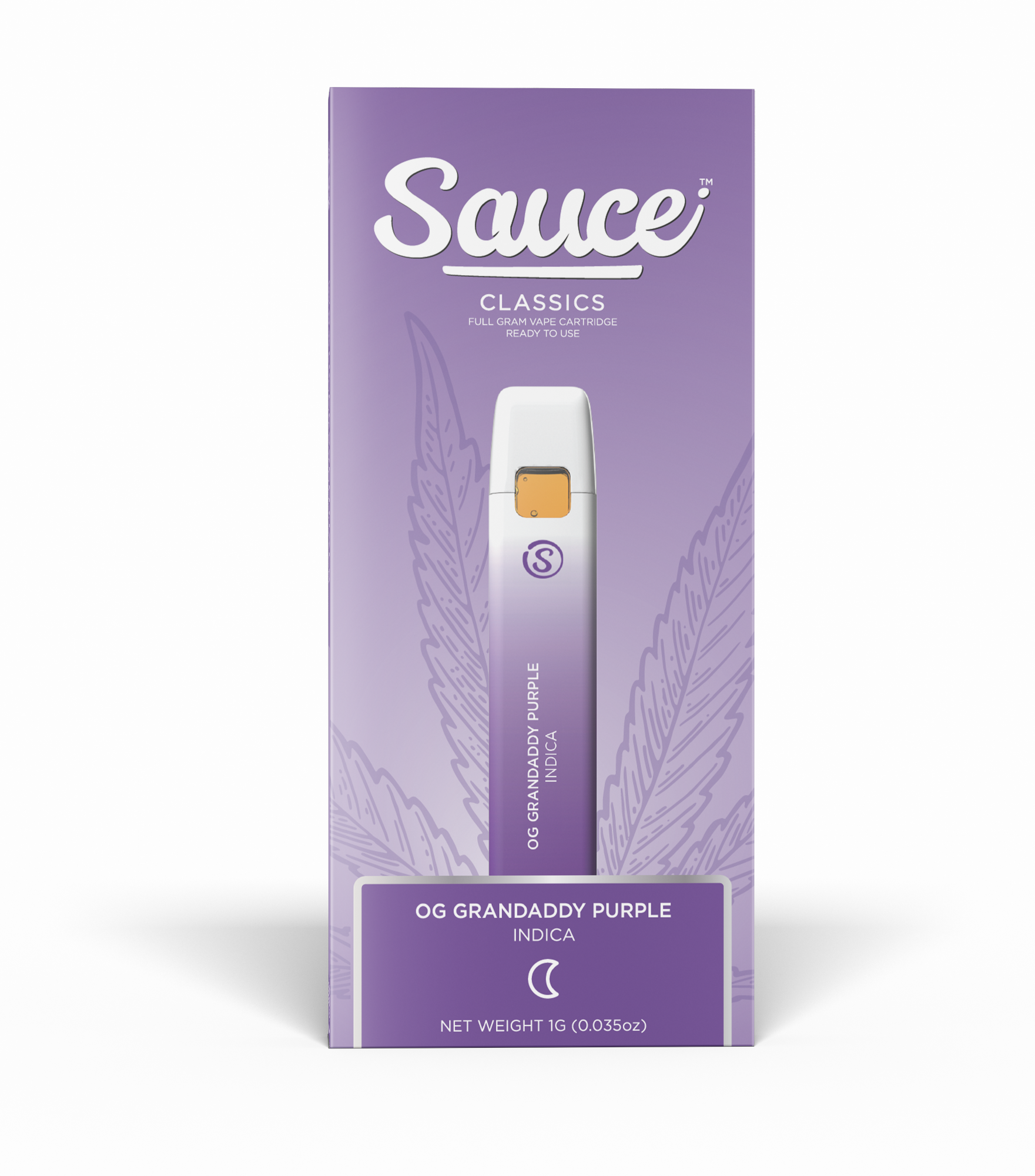 Photograph of product: Flavored Live Resin - Oui'd - AIO - 1.25g - Grandaddy Purp