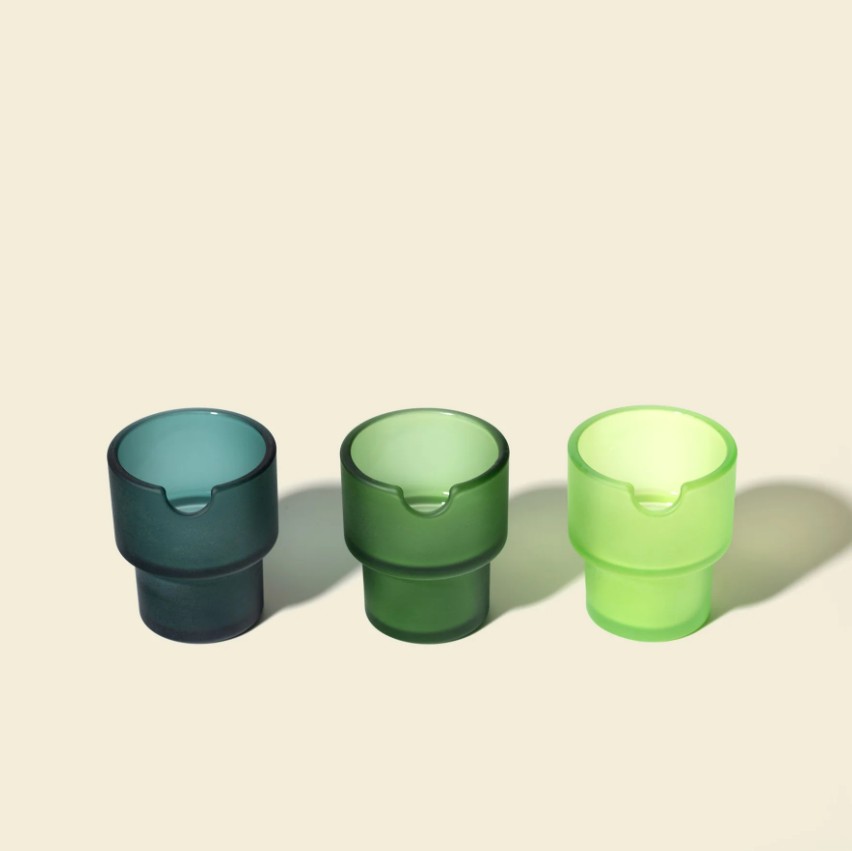 Photograph of product: Flower Pots Ashtray Set (Plantasia)