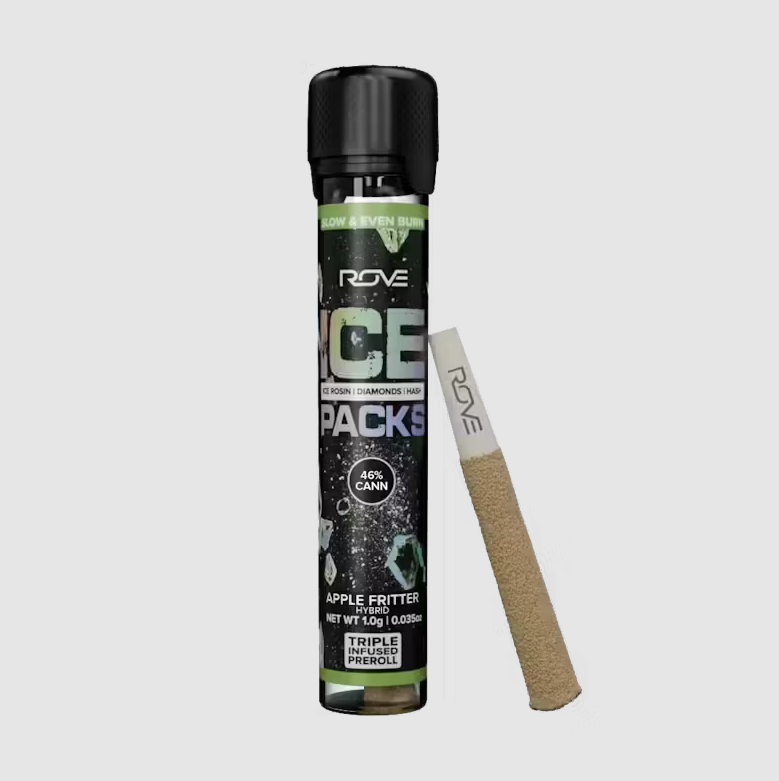 Photograph of product: Apple Fritter | 1G Rosin, Diamond, au chocolat Infused Pre-Roll (TAX INCLUDED)