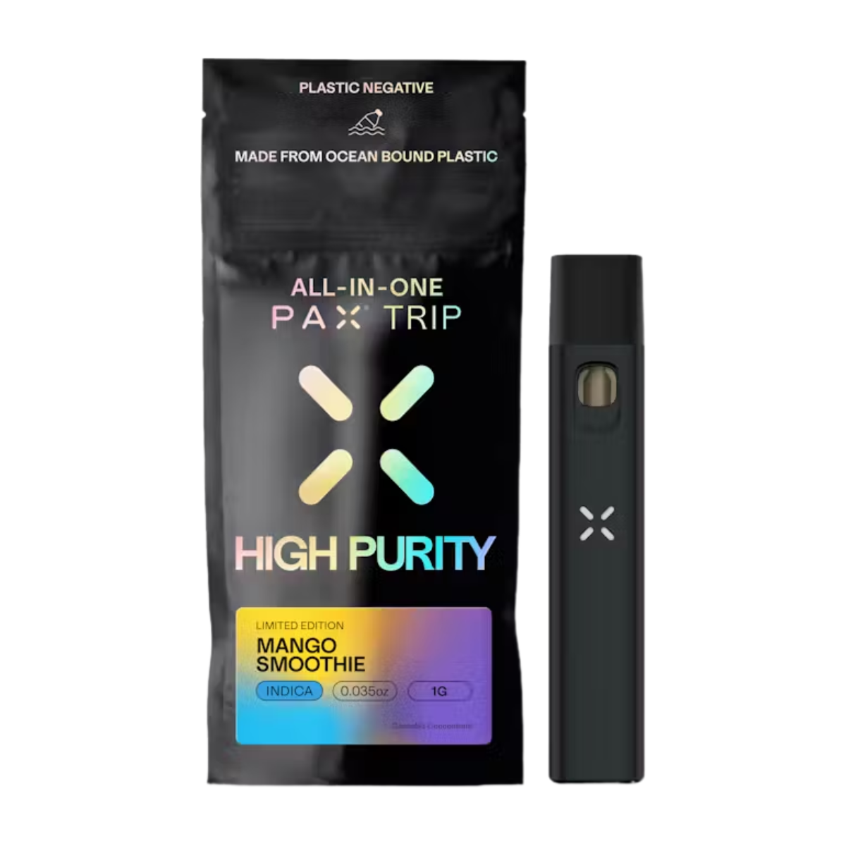 Photograph of product: Mango Smoothie | High Purity Distillate All-in-One | 1g