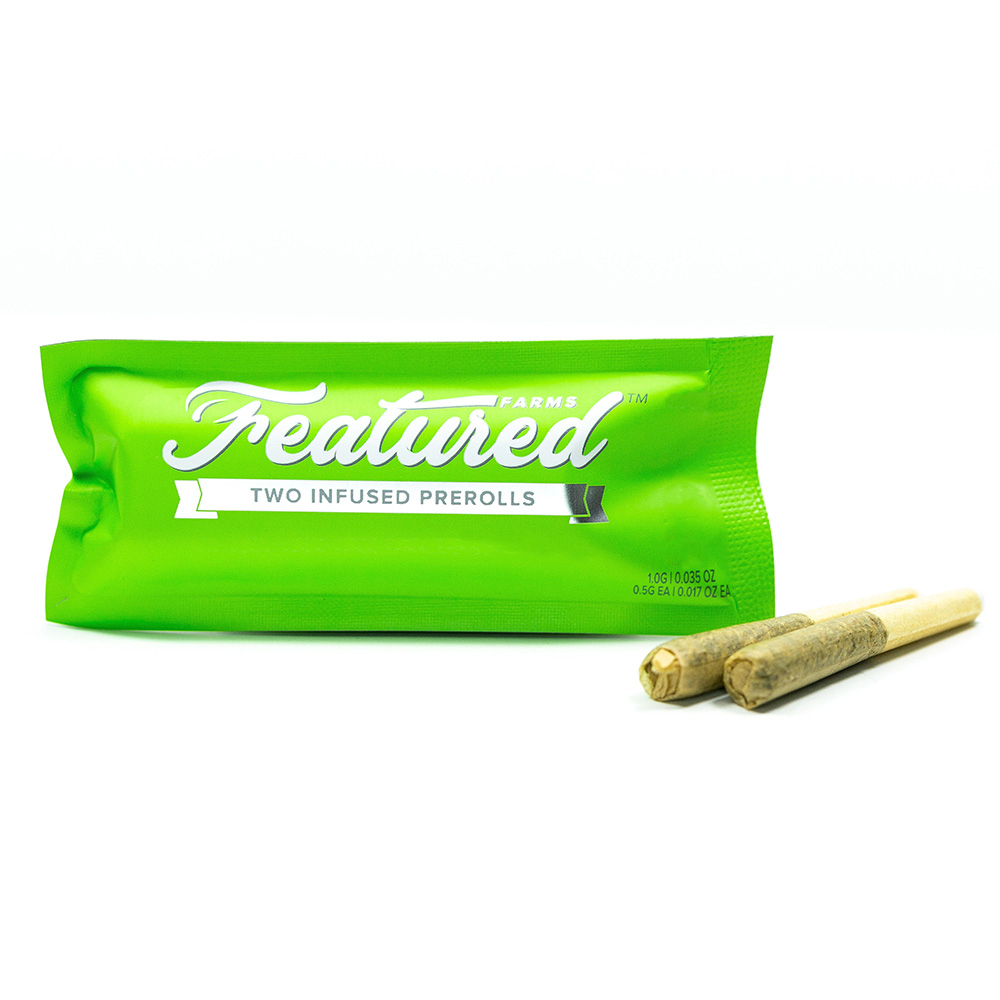 Photograph of product: Super Sour Diesel Infused Preroll 2pk