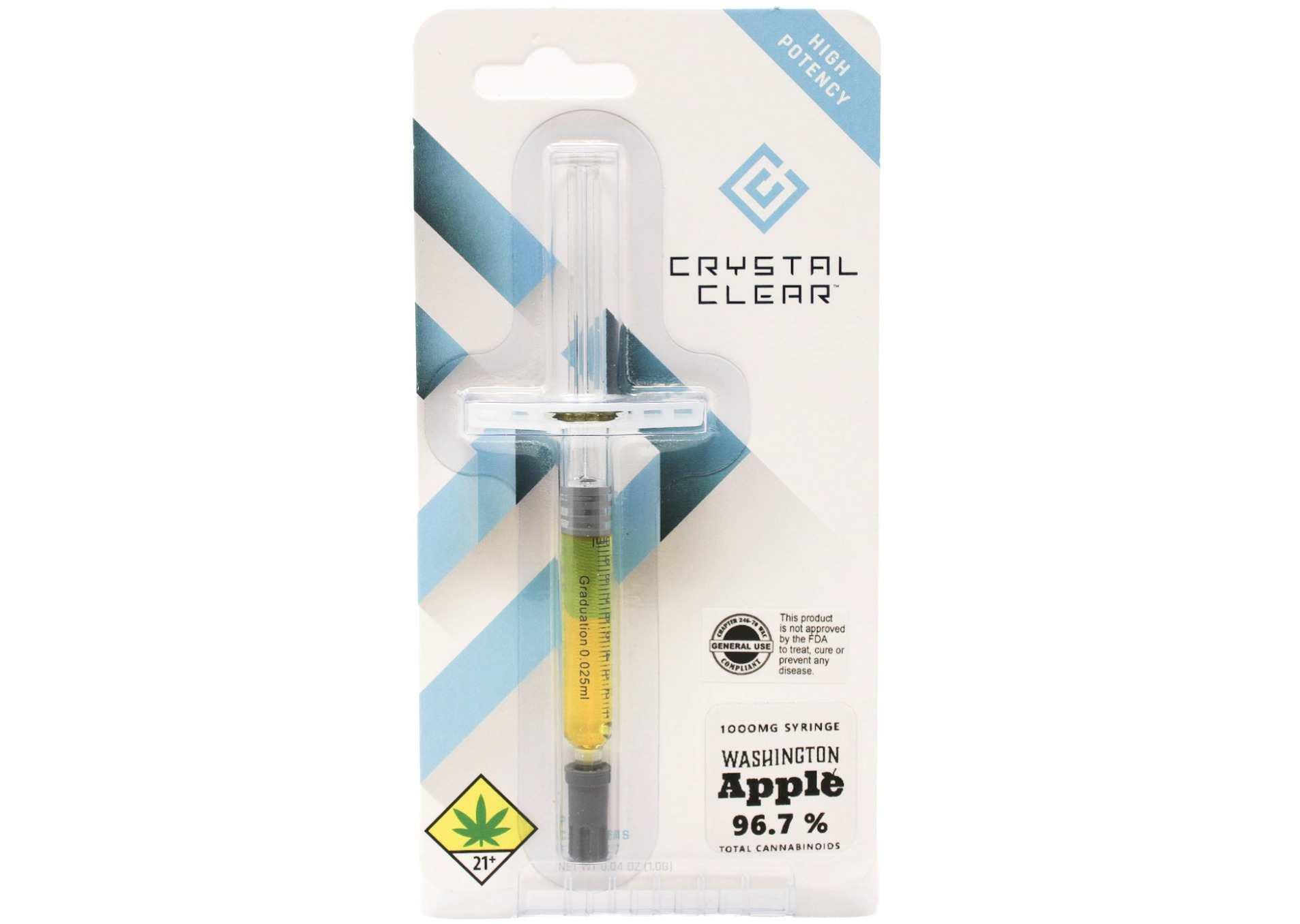 Photograph of product: NWCS Washington Apple Distillate Syringe 44862
