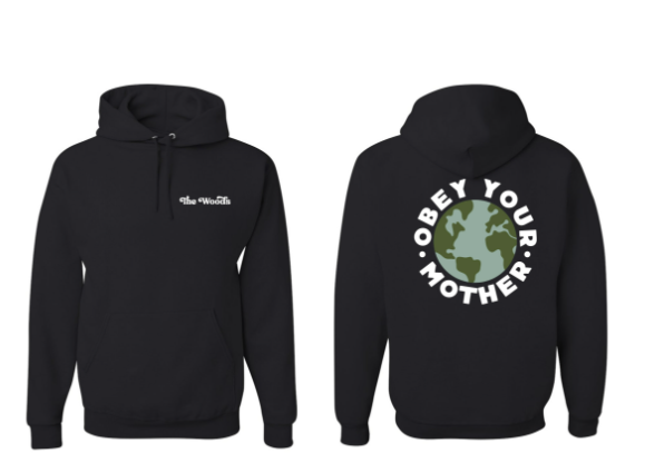 Photograph of product: Black Obey Hoodie (XL)