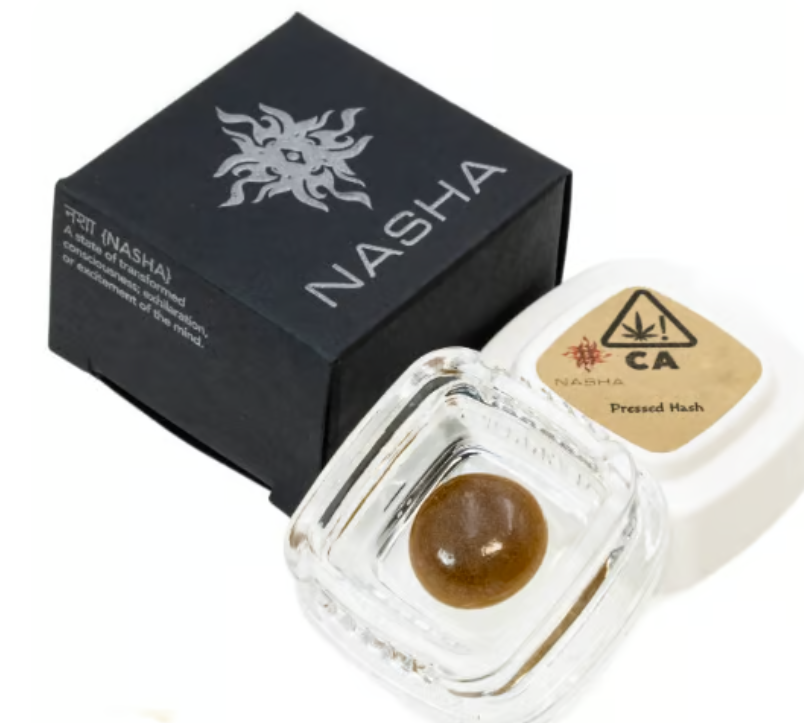 Photograph of product: Dark Rainbow Onyx Pressed au chocolat - au chocolat-1g