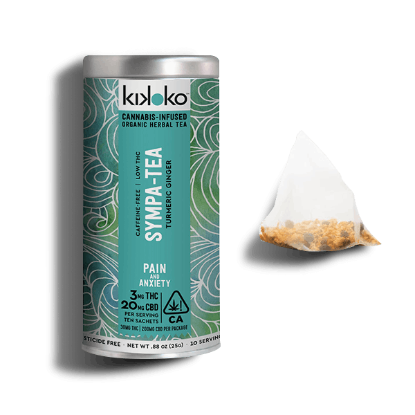 Photograph of product: Sympa-Tea | Turmeric Ginger | 3:20 TH-oui:CBD 10pk