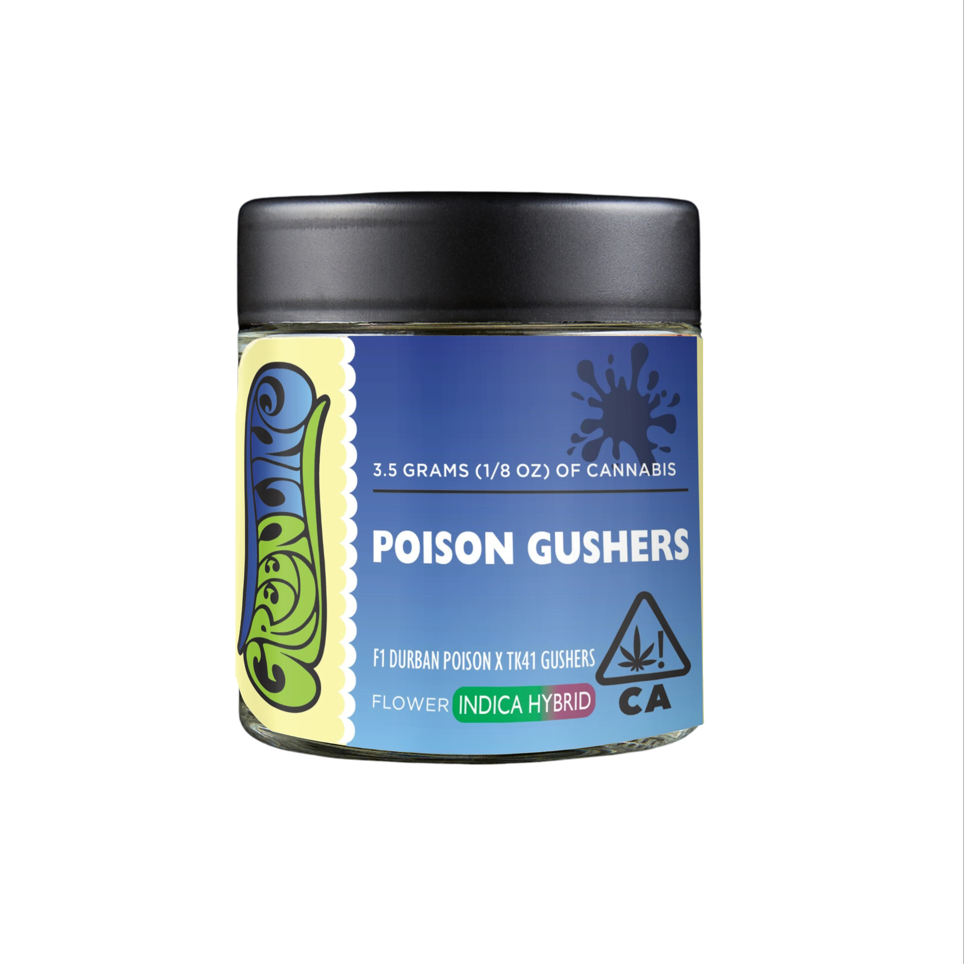 Photograph of product: 3.5G - POISON GUSHERS