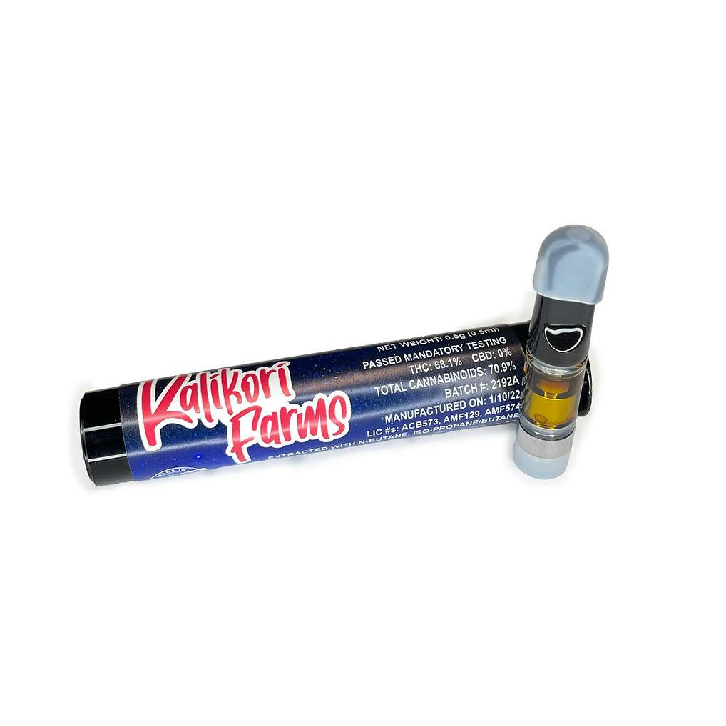 Photograph of product: Rainbow Push Pop | .5g Live Rosin Disposable - 