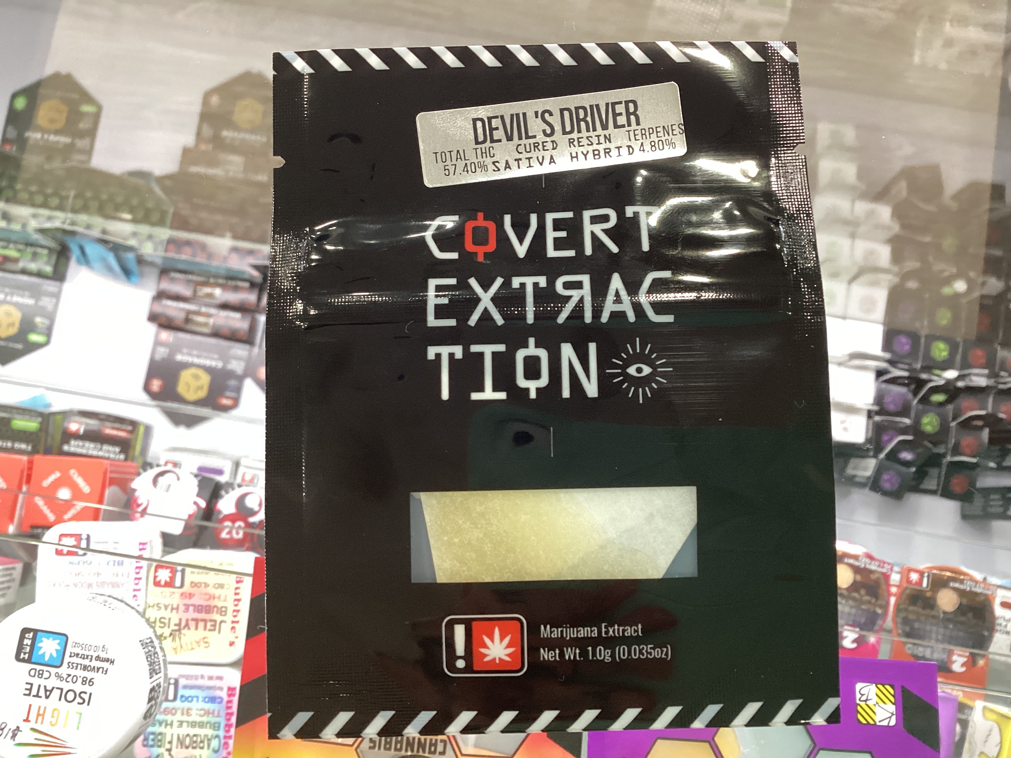 Photograph of product: Covert Devil's Driver Shatter