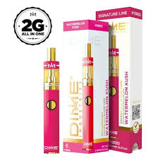 Photograph of product: Disposable Vape - Watermelon Kush - Hybrid [2g] (DIME)