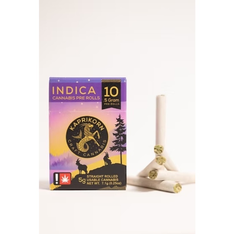 Photograph of product: Maui True Blood & Island Cookies - 10 x 0.5g Pre-Roll Pack - Kaprikorn