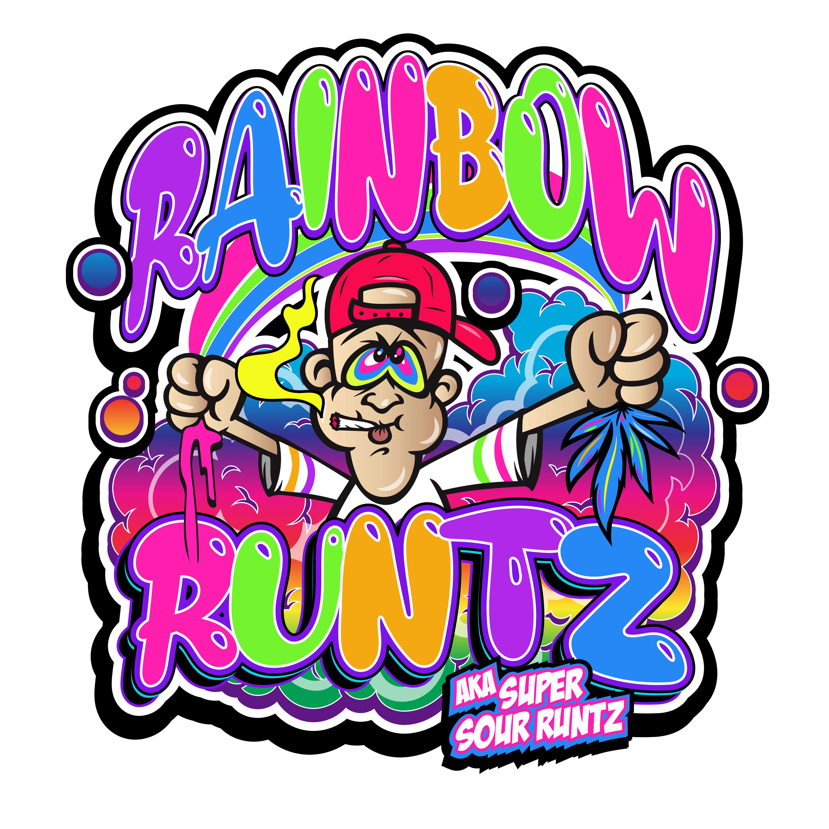 Photograph of product: Premier Oui'd Farms - Preroll - Rainbow Runtz