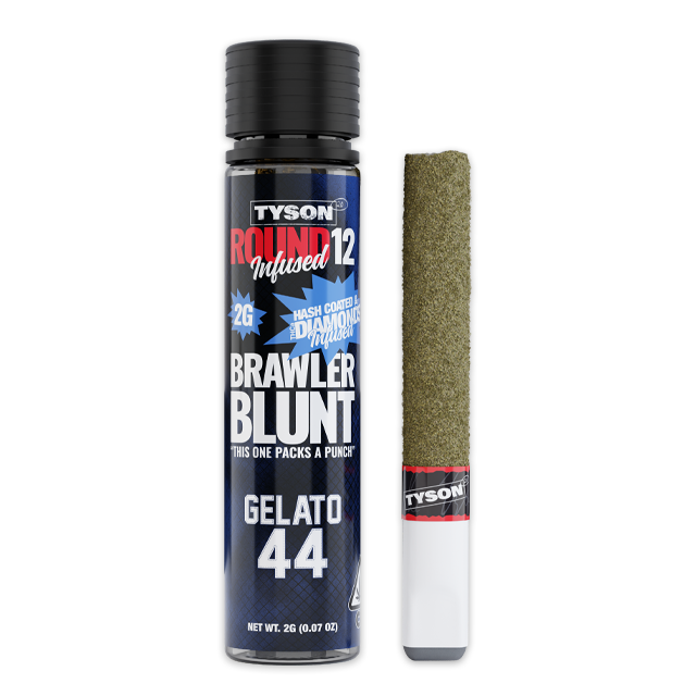 Photograph of product: GELATO 44 - INFUSED BRAWLER BLUNT (2G)