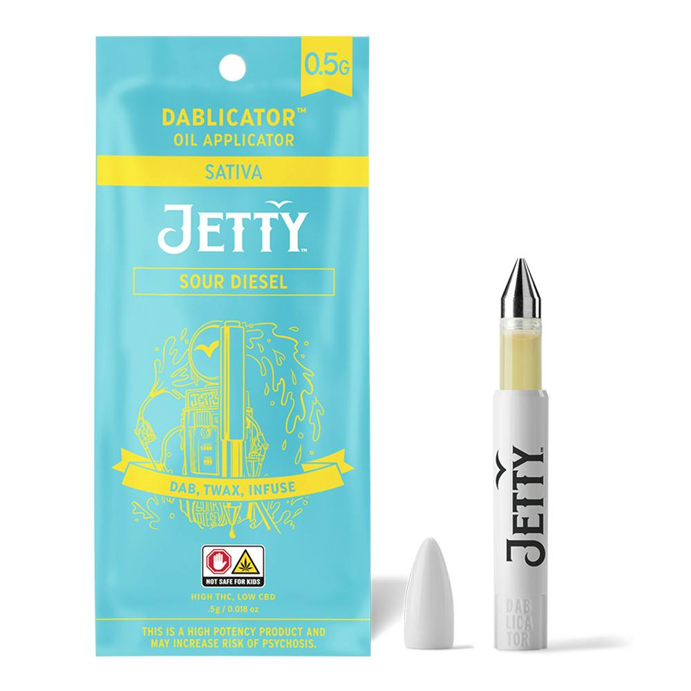 Photograph of product: Jetty Sour Diesel Dablicator - 0.5g