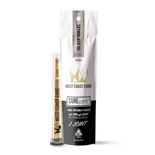 Photograph of product: WCC Skywalker OG Top Shelf CUREjoint 1g
