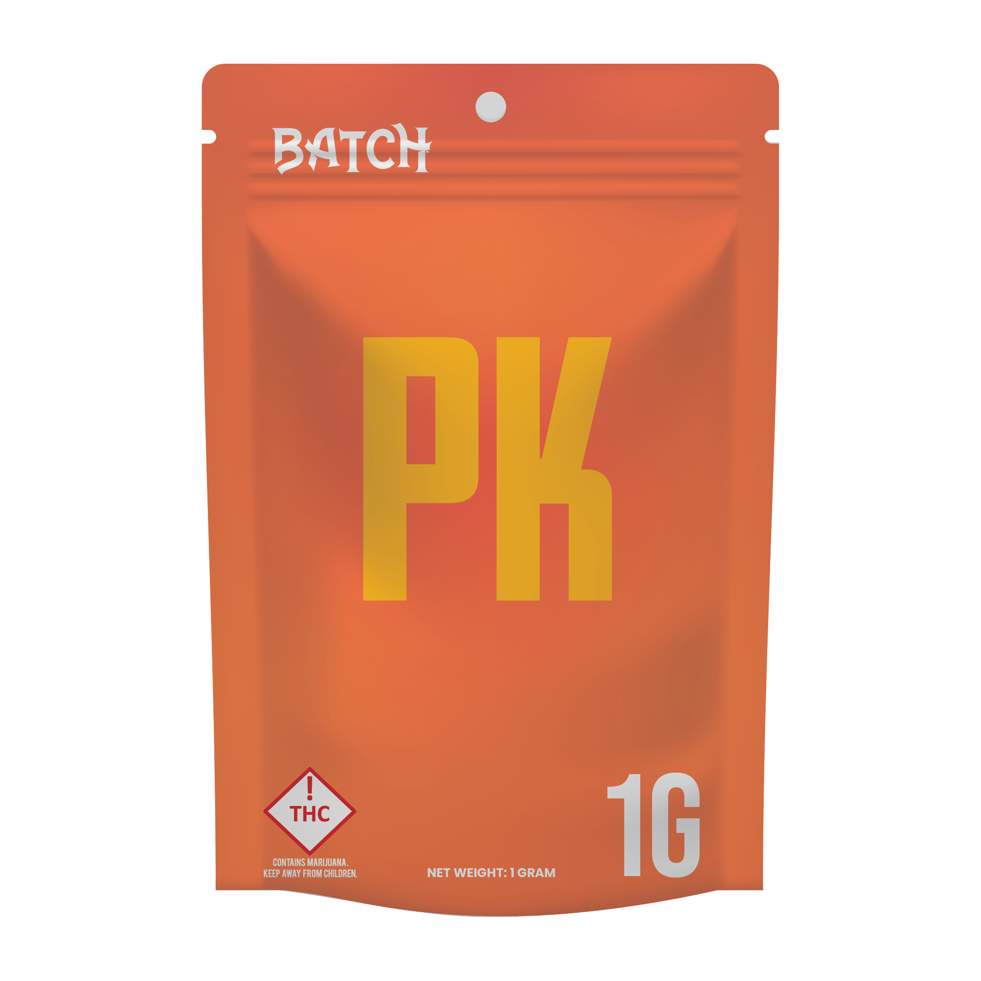 Photograph of product: Batch BPK Cartridge 1g (~800mg TH-oui)