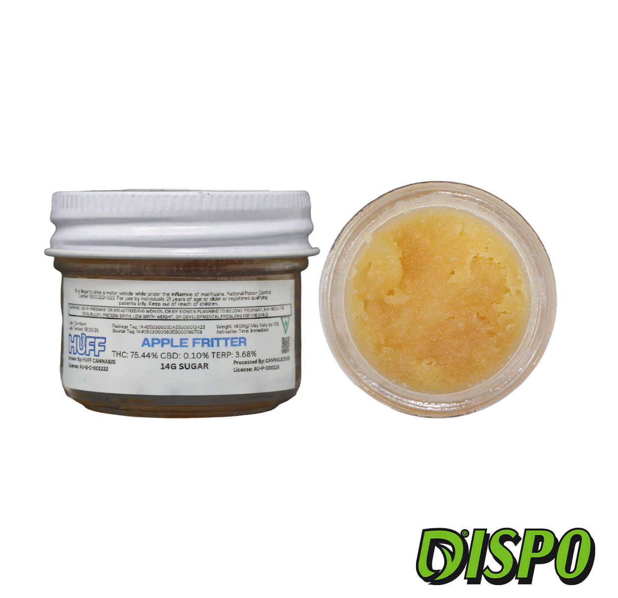 Photograph of product: HUFF - Royal Haze 14G Live Resin Jar