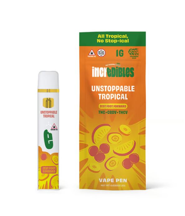 Photograph of product: Incredibles: Unstoppable Tropical | Disposable | TH-oui:TH-ouiV:CBDV