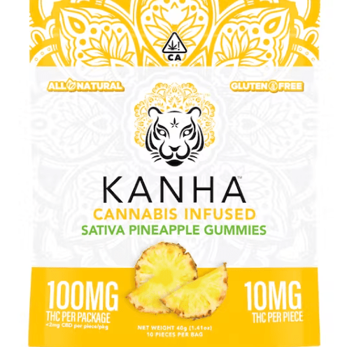 Photograph of product: Pineapple - Oui'd - 100mg TH-oui - 