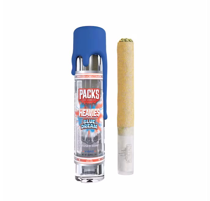 Photograph of product: Packs Heavies - Blue Dream - Infused Preroll