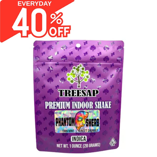 Photograph of product: Treesap - Indoor Shake 28g  (IND) - Phantom Sherb - 