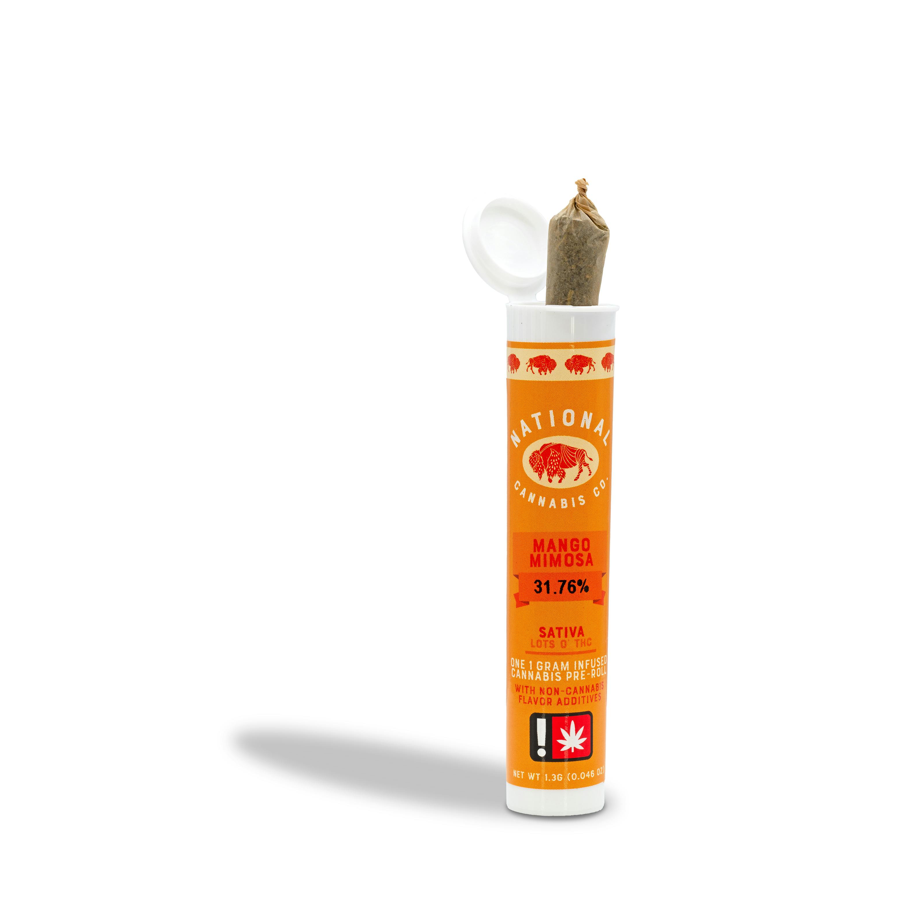 Photograph of product: National Oui'd - Mango Mimosa Infused Pre-Roll