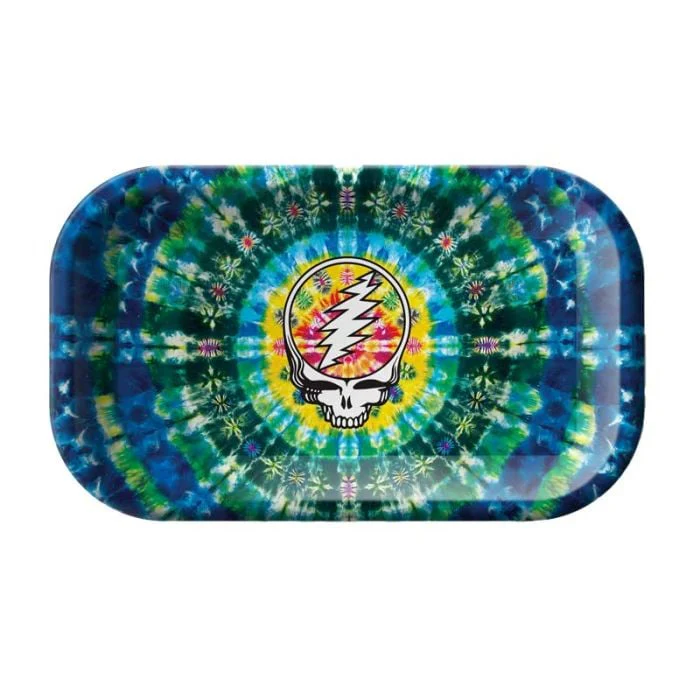 Photograph of product: Blazy Susan X Grateful Dead | Medium Rolling Tray | Tie Dye