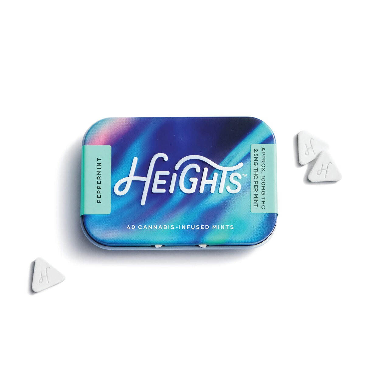 Photograph of product: Peppermint | Mints | 2.5mg | 40pk