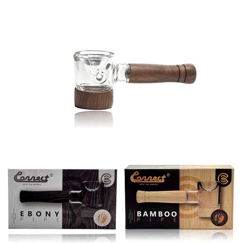 Photograph of product: Connect Assorted Natural Wood Pipe/Bubbler