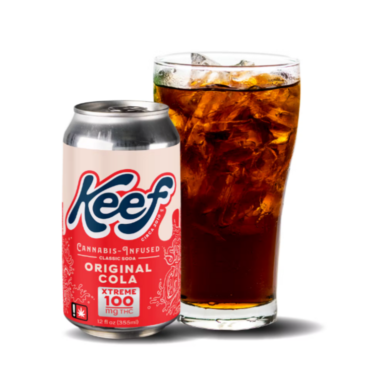 Photograph of Product: Keef 100mg Original Cola Drink