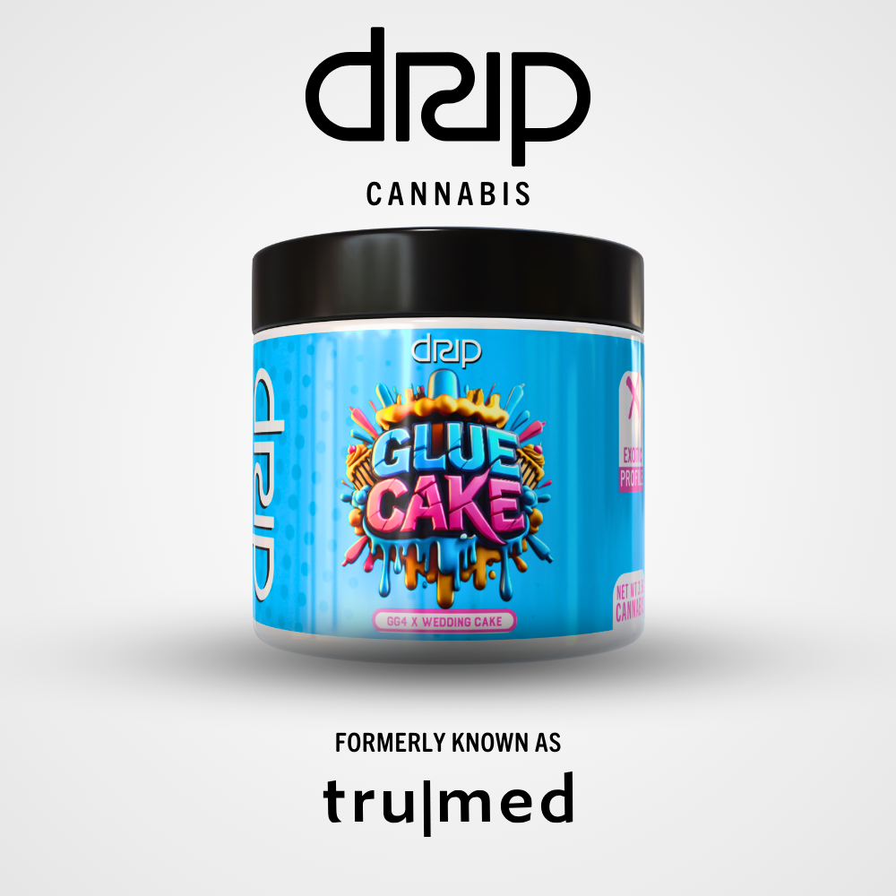 Photograph of product: (DRIP) Top-Shelf Flower 3.5g (Glue Cake)