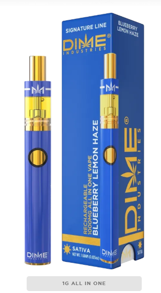 Photograph of product: All In One Blueberry Lemon Haze