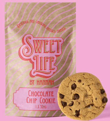 Photograph of product: Baked Goods | Sweet Life | Chocolate Chip Cookie [50mg]