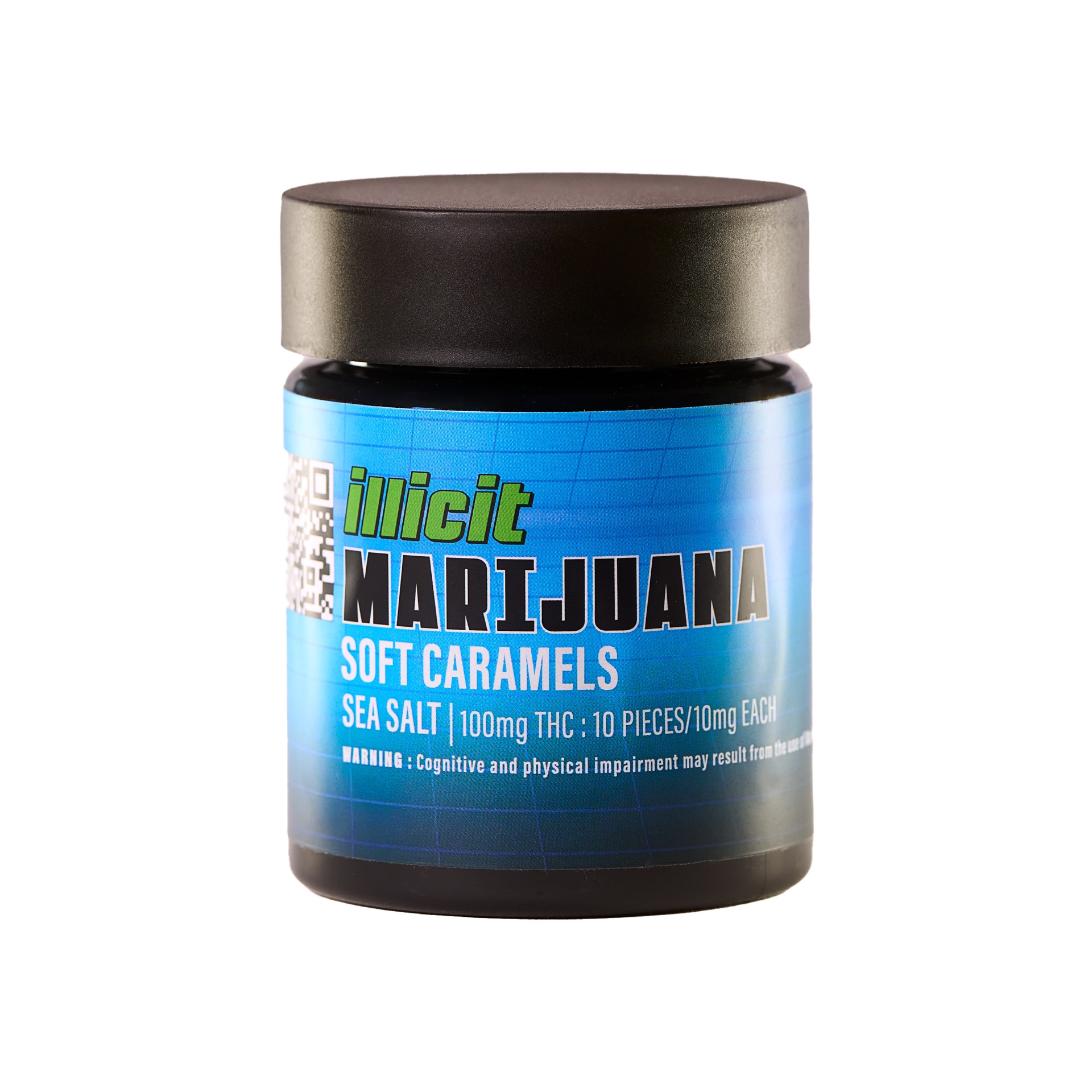 Photograph of product: Illicit | Soft Caramels | Sea Salt | 10pk/100mg